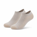 Chaussettes invisibles 35-38 en maille beige respirantes