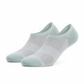 Chaussettes invisibles 35-38 en maille textile vert menthe et gris pour sport léger